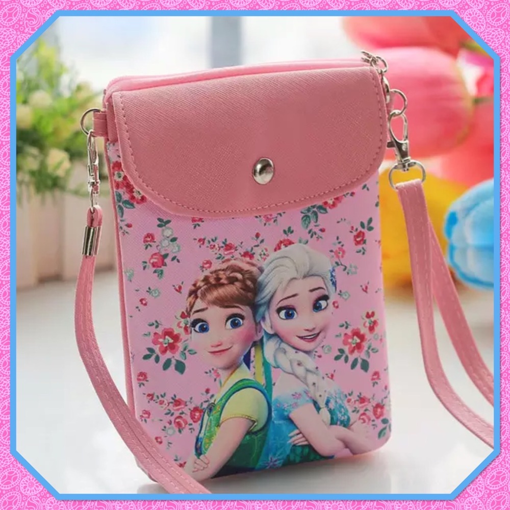 ❄️NEW❄️Frozen Anna & Elsa Cross Body Purse❄️